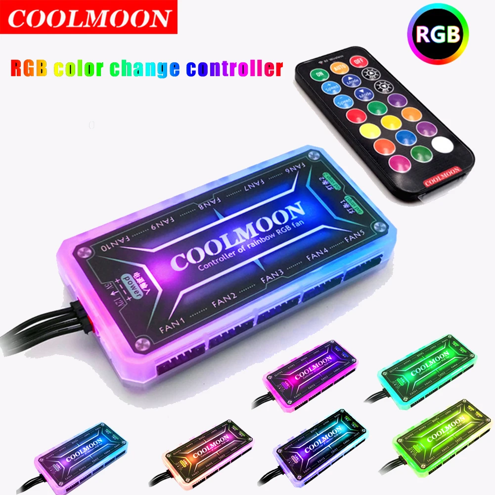 Tablet With All Accessories - COOLMOON ARGB denetleyici 12V 5A 6Pin