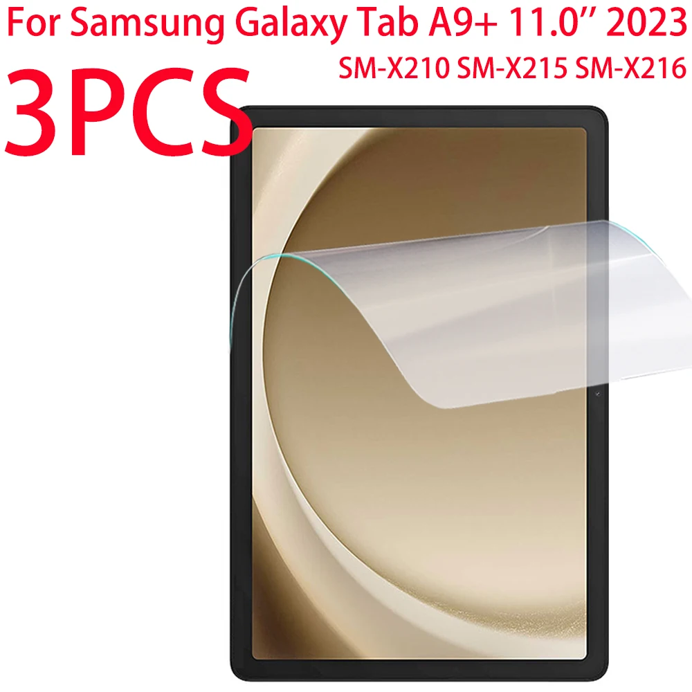 Galaxy Tablet Accessories - 3 adet PE PET yumuşak film