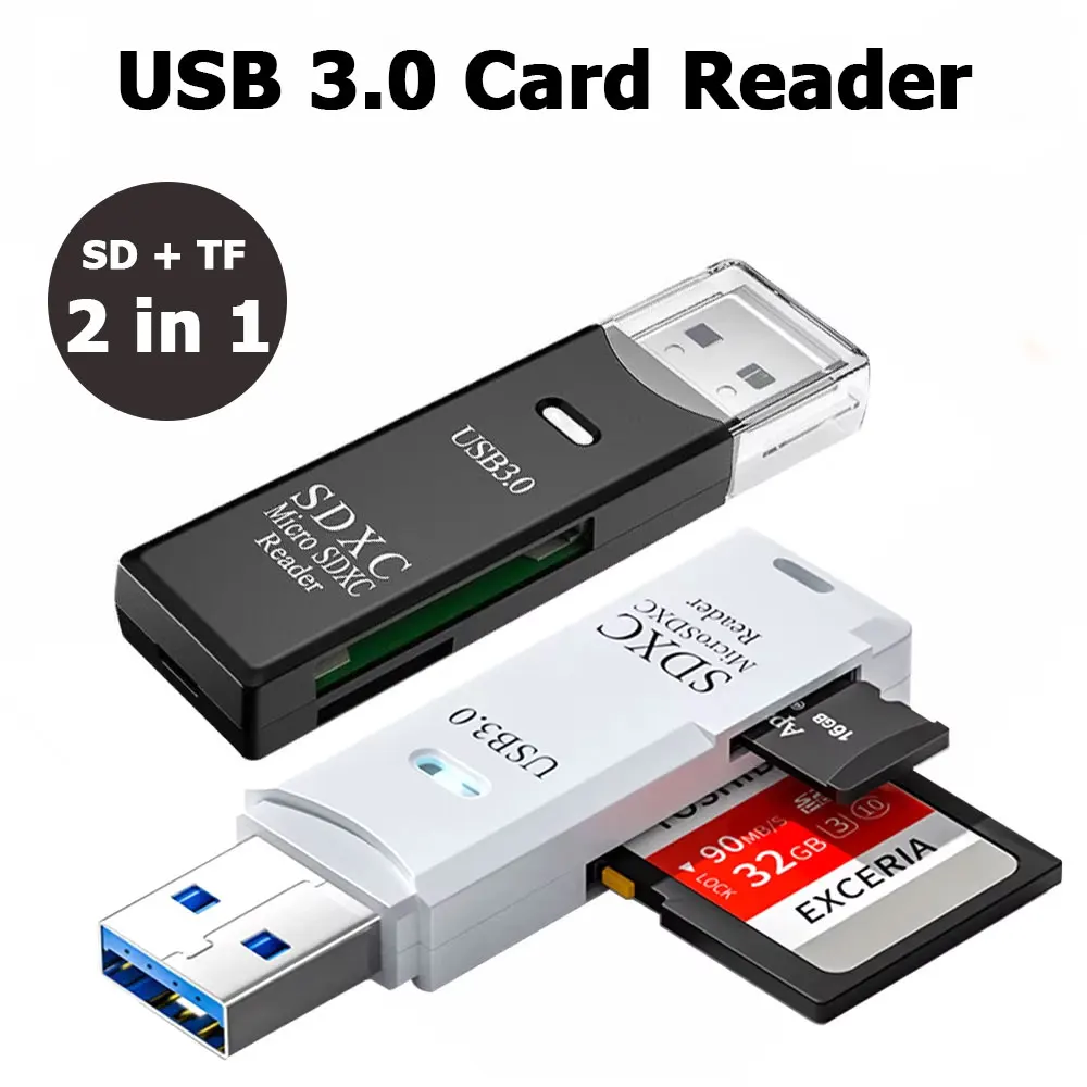 Tablet Reading Accessories - 2'si 1 arada Kart Okuyucu USB