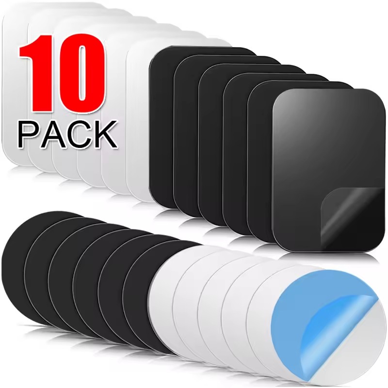 Tablet Phone Accessories - İnce Manyetik Metal Plaka Araç Telefon