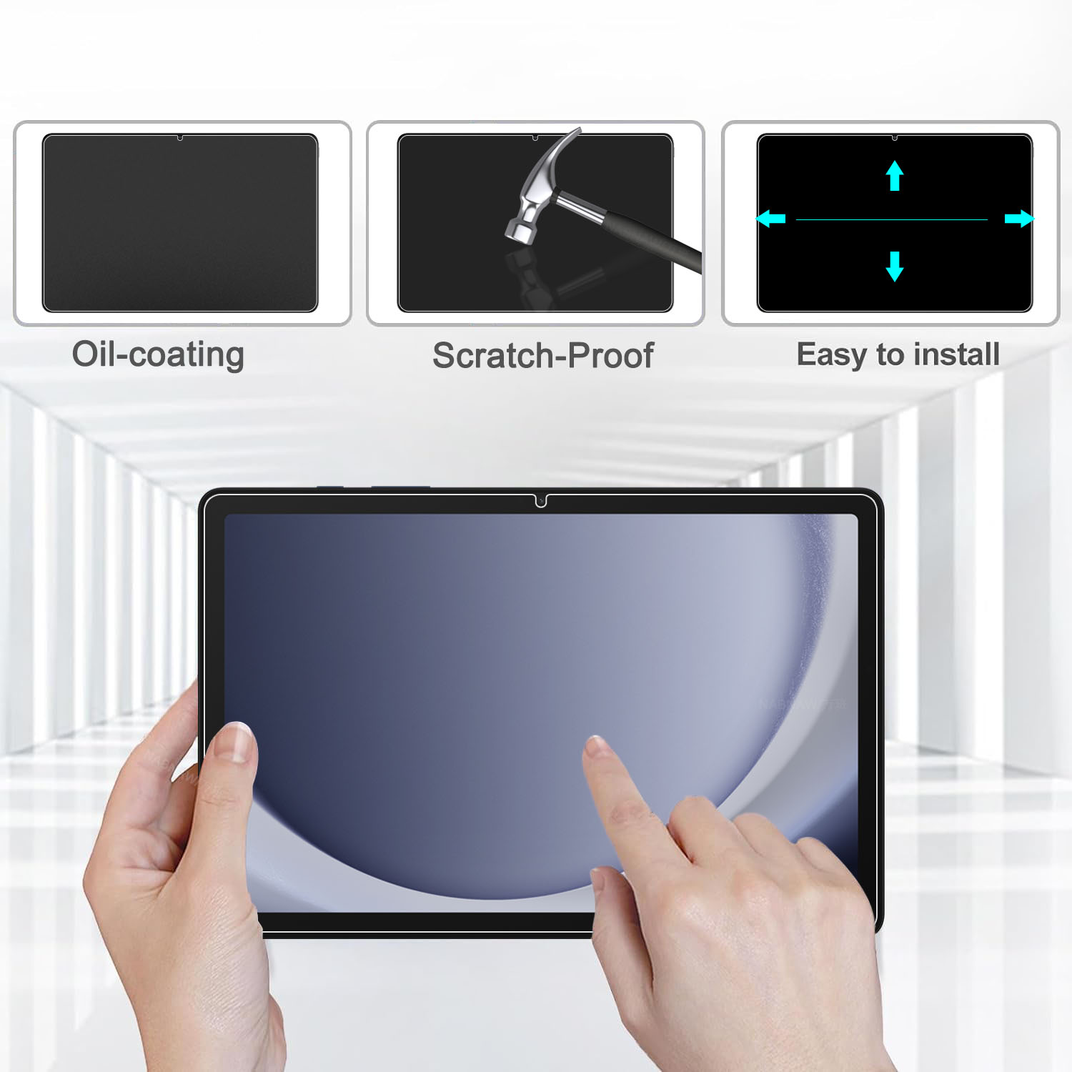 2 Parça HD Çizilmeye Dayanıklı - Galaxy Tablet Accessories incelemesi ve fiyatı
