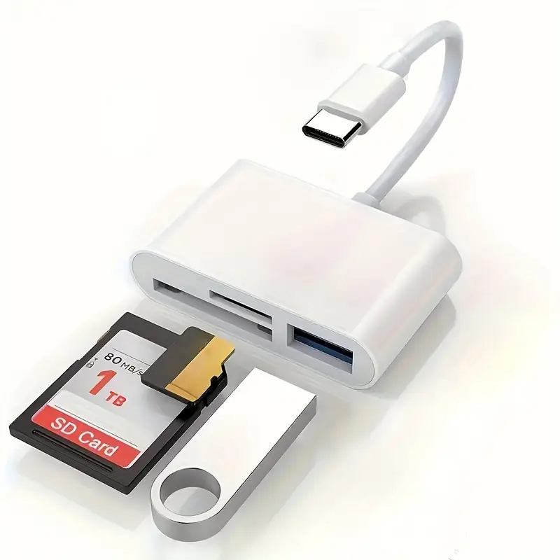 3'ü 1 arada Tip C Kart Okuyucu - Microsd Card Tablet incelemesi ve fiyatı