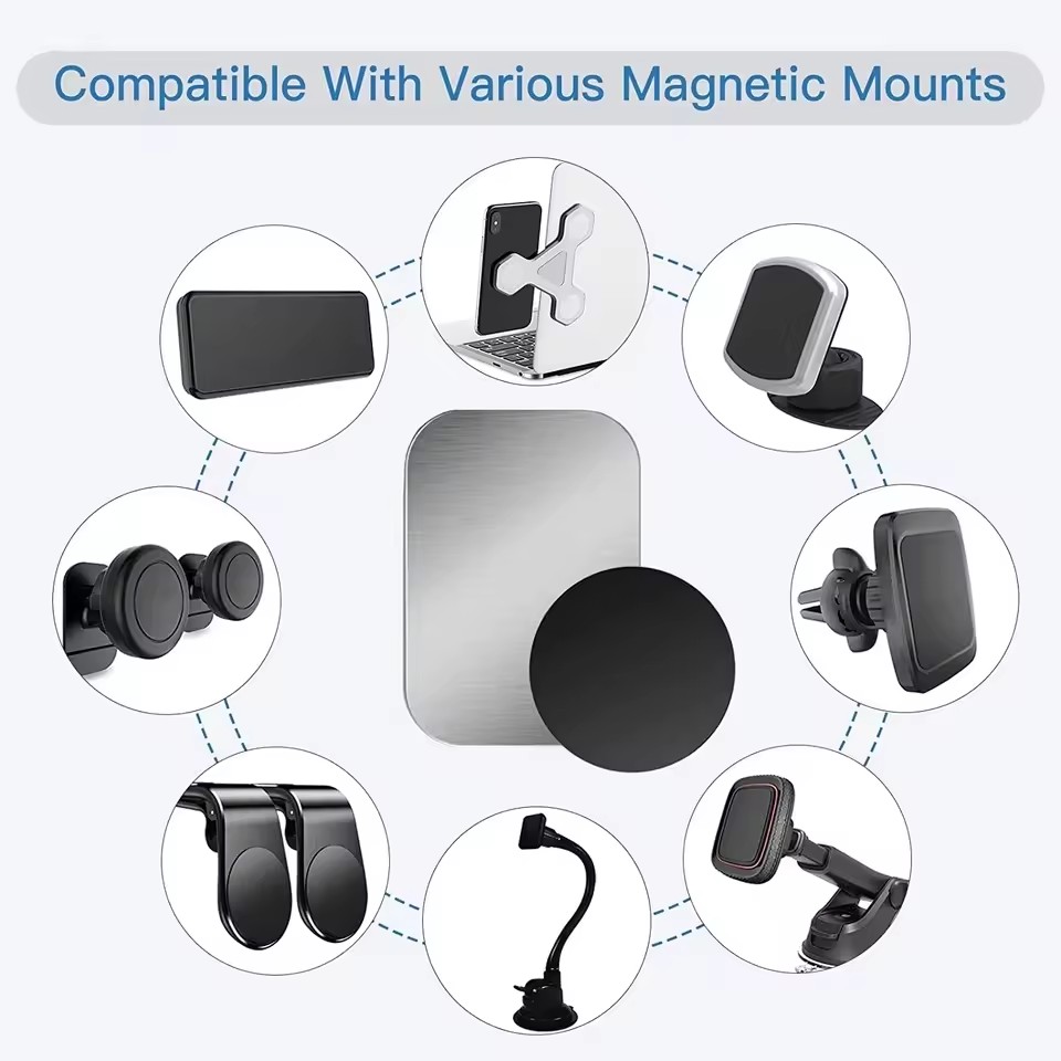 İnce Manyetik Metal Plaka Araç - Tablet Phone Accessories incelemesi ve fiyatı