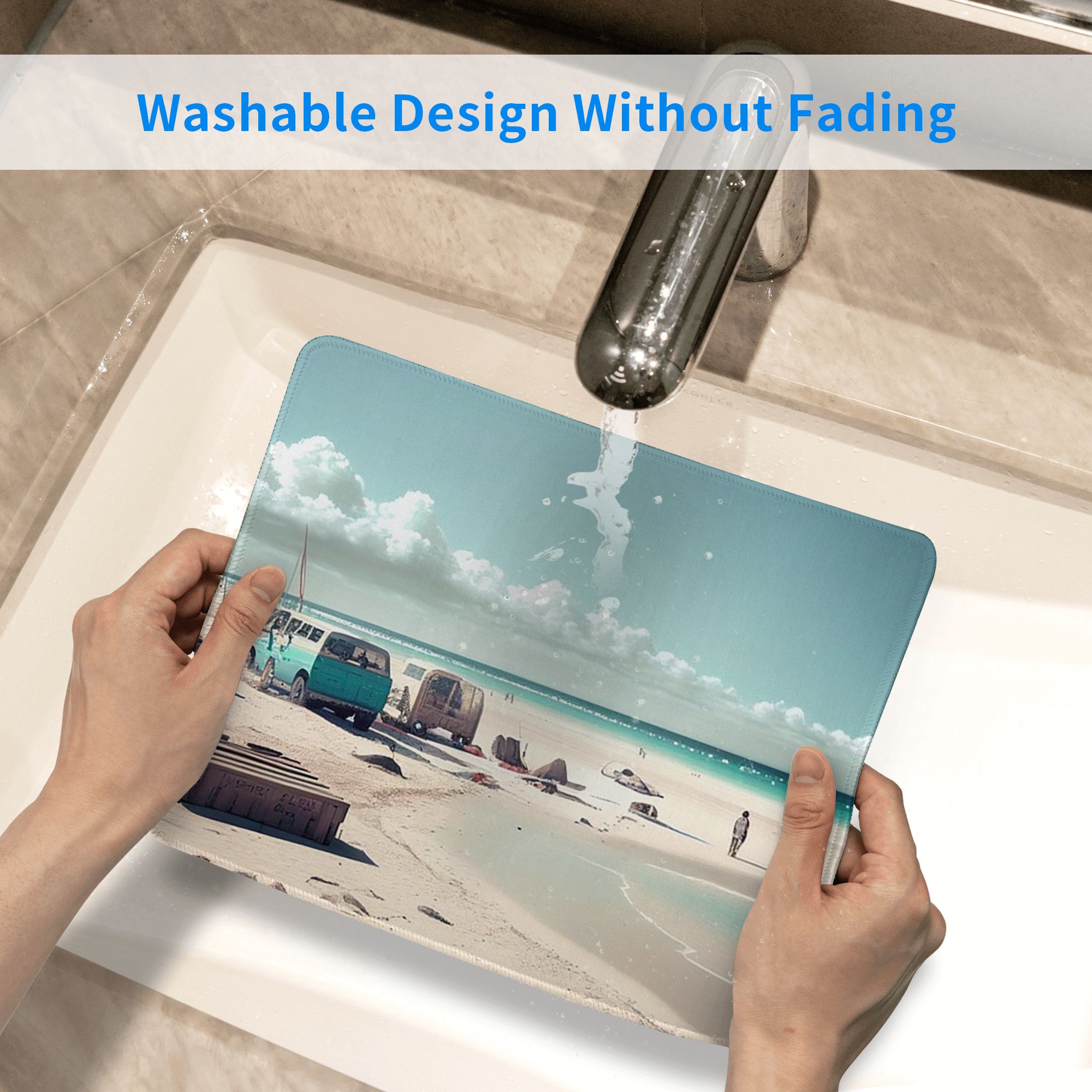 Benzersiz Plaj Manzarası Ve Ka - Office Table Accessories Unique incelemesi ve fiyatı