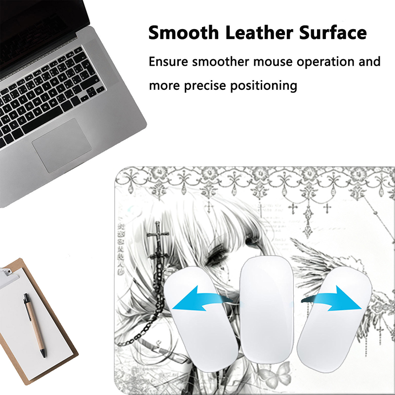Deri Mousepad Siyah Beyaz Anim - Tablet With All Accessories incelemesi ve fiyatı