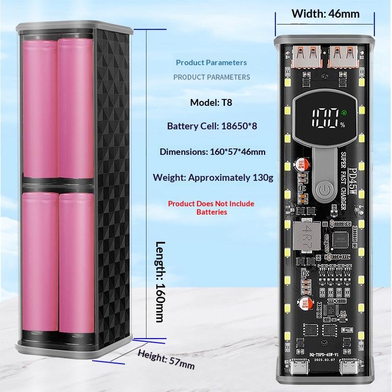 PD 45W Süper Hızlı Şarj 8 Hücr - Tablet Accessories For Students incelemesi ve fiyatı